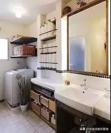 卫生间墙角收纳架子,小卫生间如何做收纳