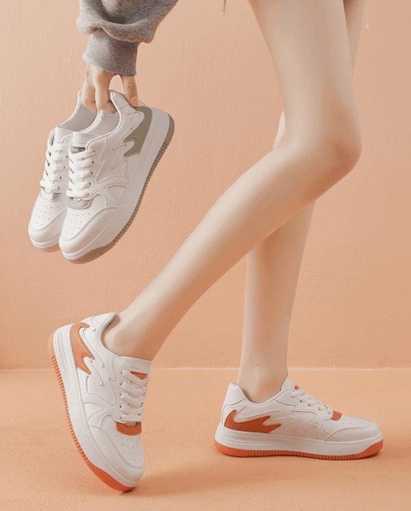 比较好看的女运动鞋,小学生运动鞋夏季网面洋气