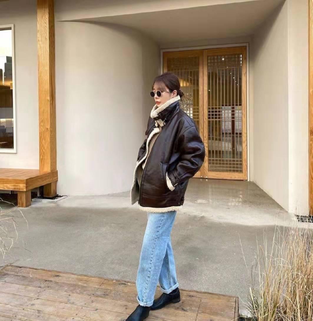 韩系慵懒风穿搭裤子,宽松女韩版慵懒风穿搭裤子