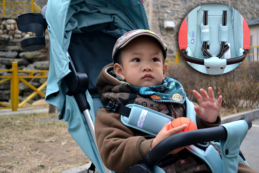 婴儿车推荐可坐轻便遛娃神器,可坐可躺一键折叠婴儿车怎么用