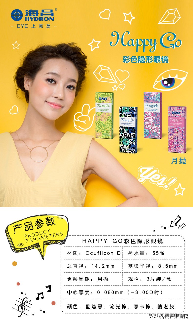 日抛美瞳与年抛美瞳区别,月抛和美瞳啥意思