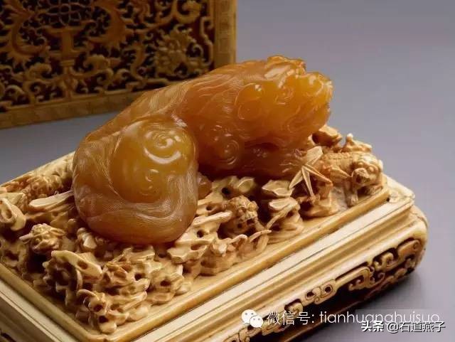 真品田黄及田黄冻石图片大全,天价田黄石及国宝田黄一览