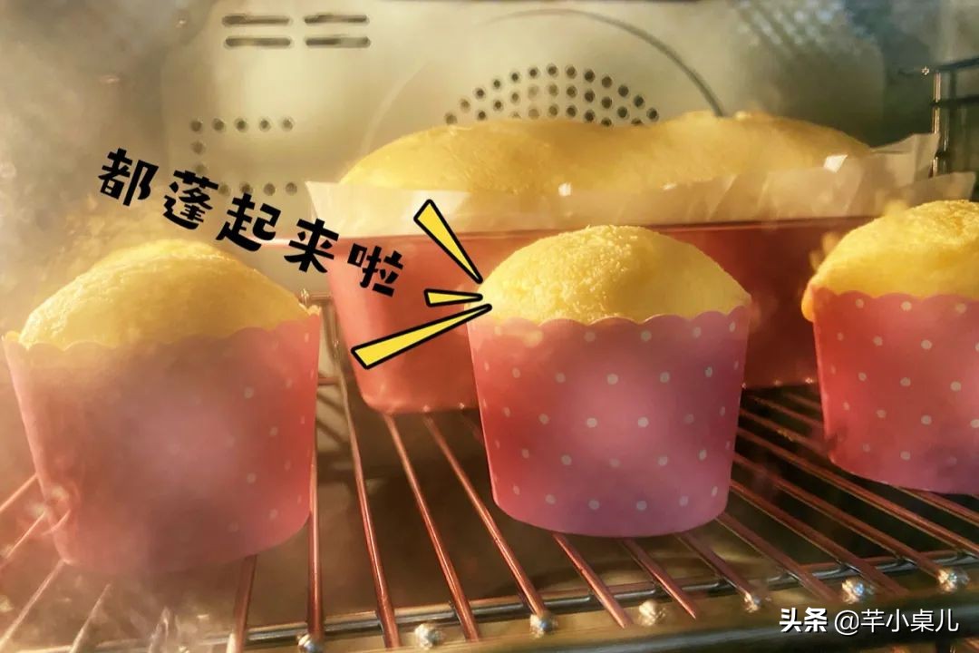 古早蛋糕慢速教程,八寸古早戚风蛋糕翻车