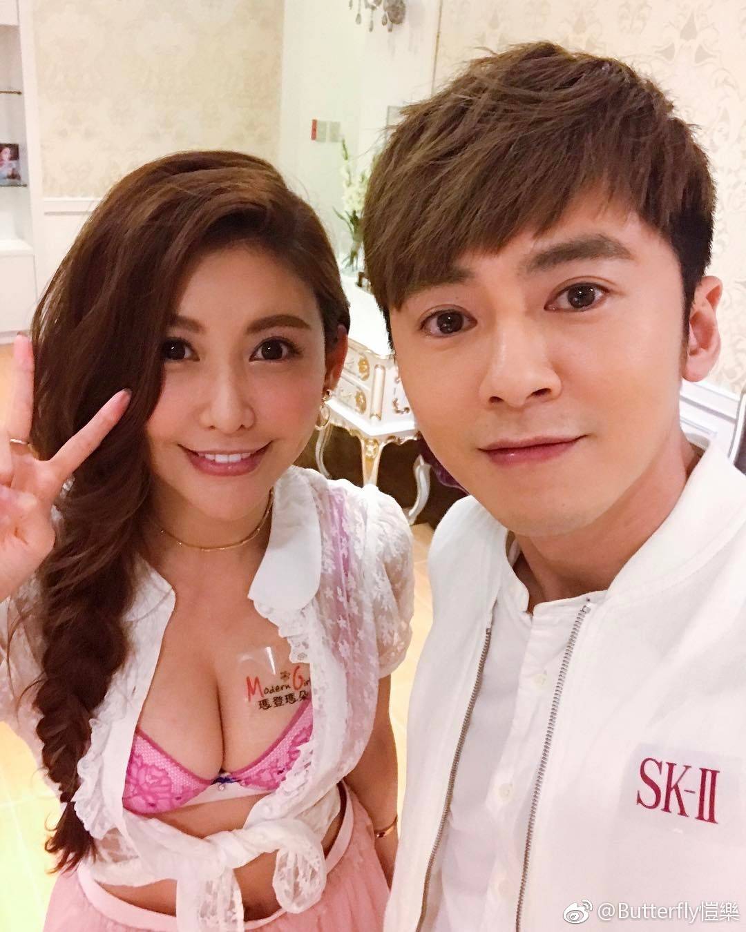 罗志祥和蝴蝶恺乐的关系,蝴蝶姐姐恺乐和罗志祥