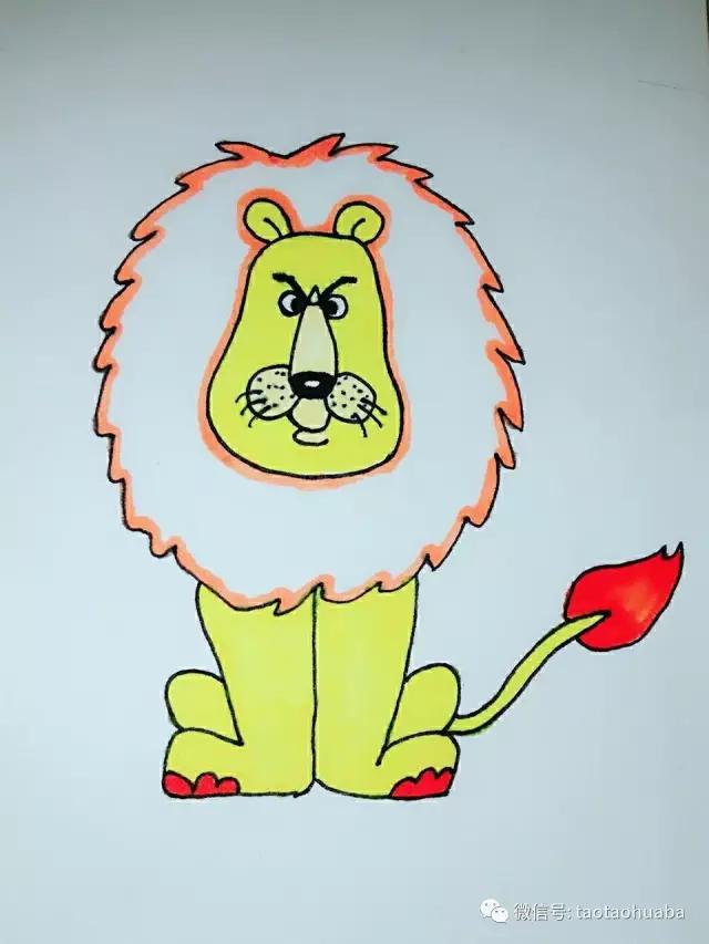 可爱的大狮子,美丽的大狮子