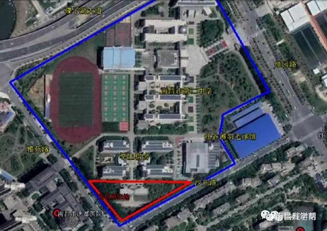 南昌市二中新校区规划,南昌二中学校项目建设费用