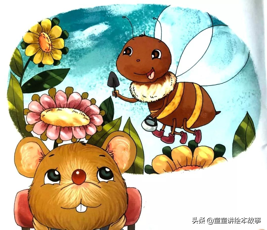 勤劳的小蜜蜂绘本故事完整版,勤劳小蜜蜂绘本故事