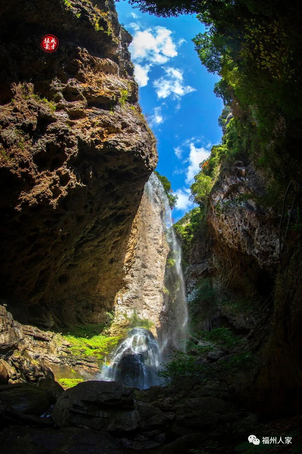 永泰清源山瀑布,永泰最长瀑布