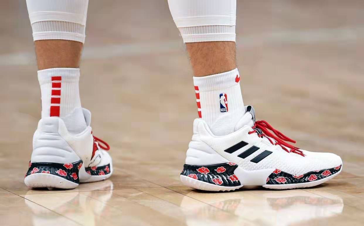 火影忍者联名鞋木叶,adidas火影联名