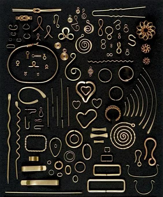 传统手工绕丝首饰教程,自己做古代的首饰简单方法教程