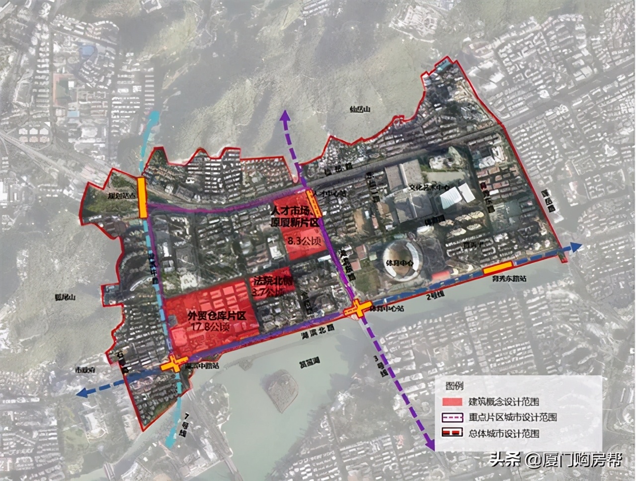 厦门滨北首个超级总部基地建设,厦门滨北超级总部项目进展