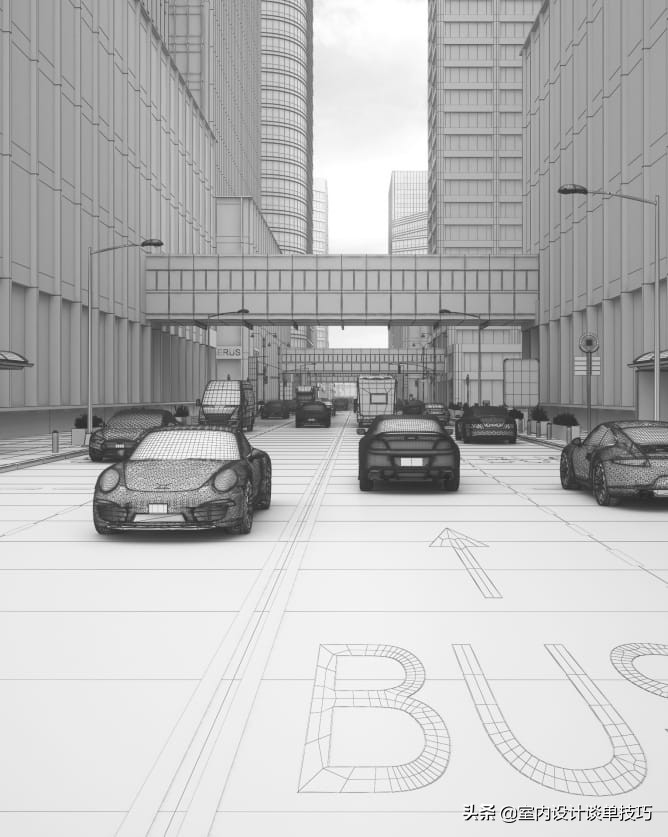 一位学员制作室外效果,一天完成整个过程,劳动报酬2K