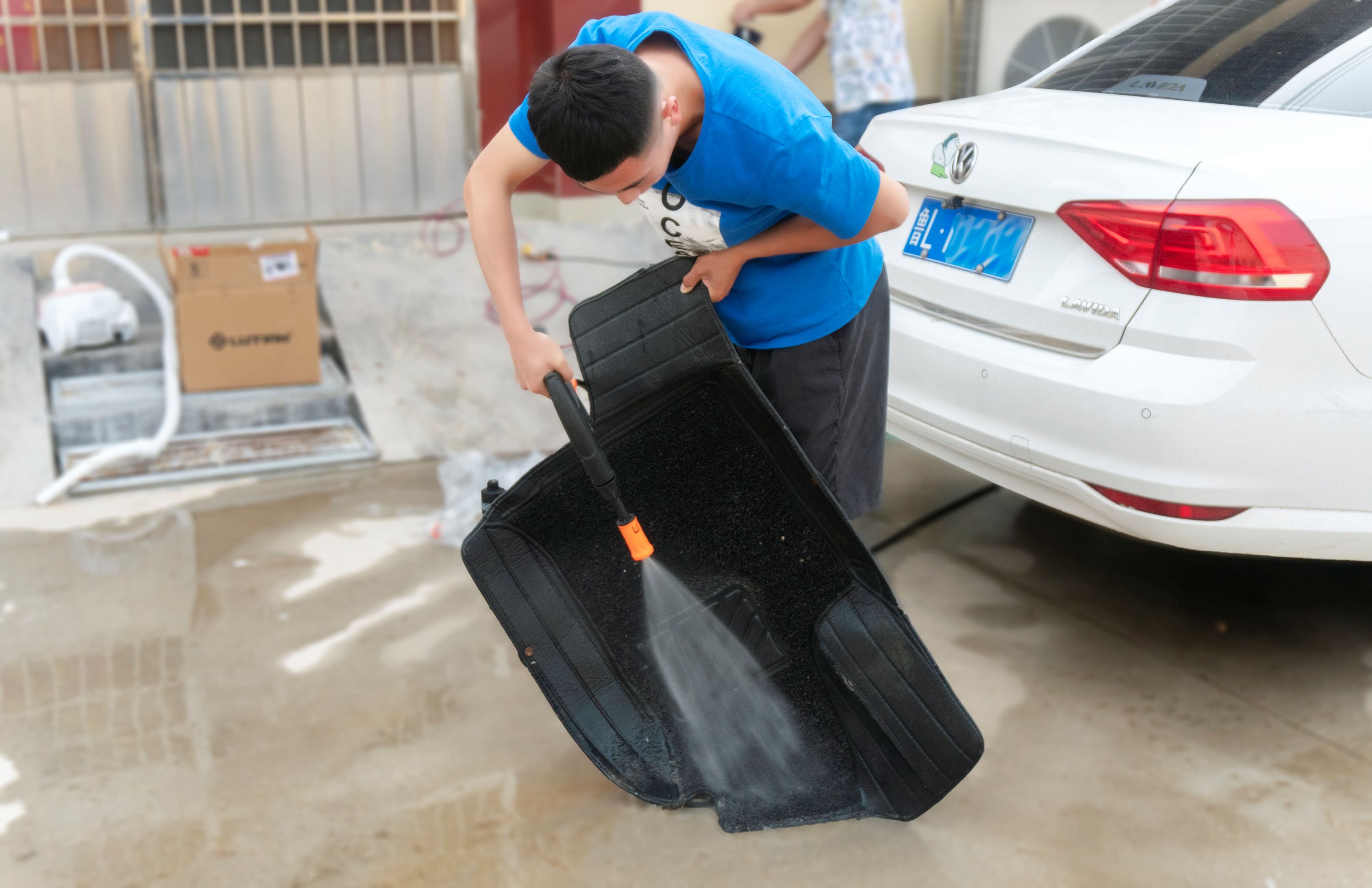 自助洗车步骤怎么洗才干净,绿田洗车机洗车步骤