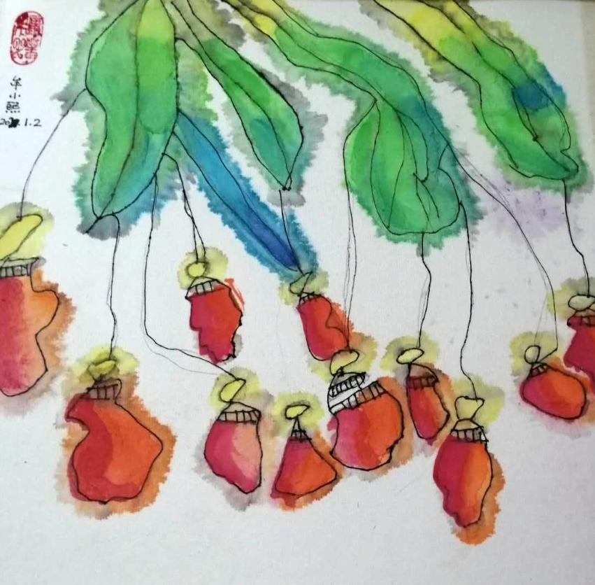 儿童节作品简单又好看,世界上独一无二的六一儿童节作品