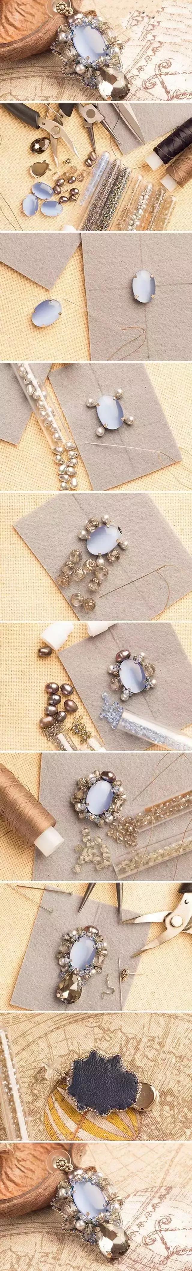 串珠春夏秋冬教程,串珠教程一根线