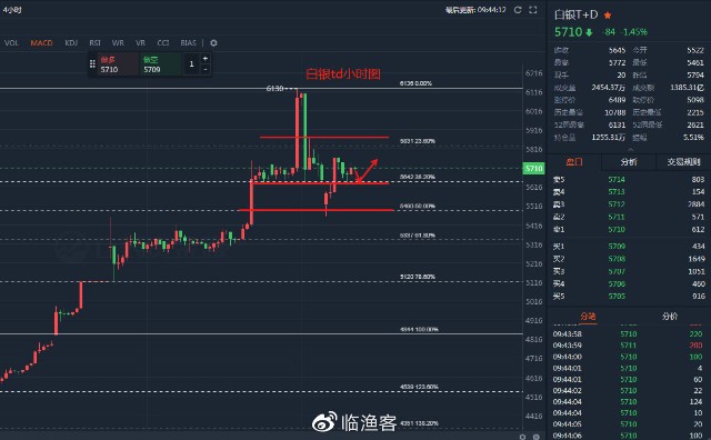 今日现货白银td价格行情,今日黄金白银市场操作策略