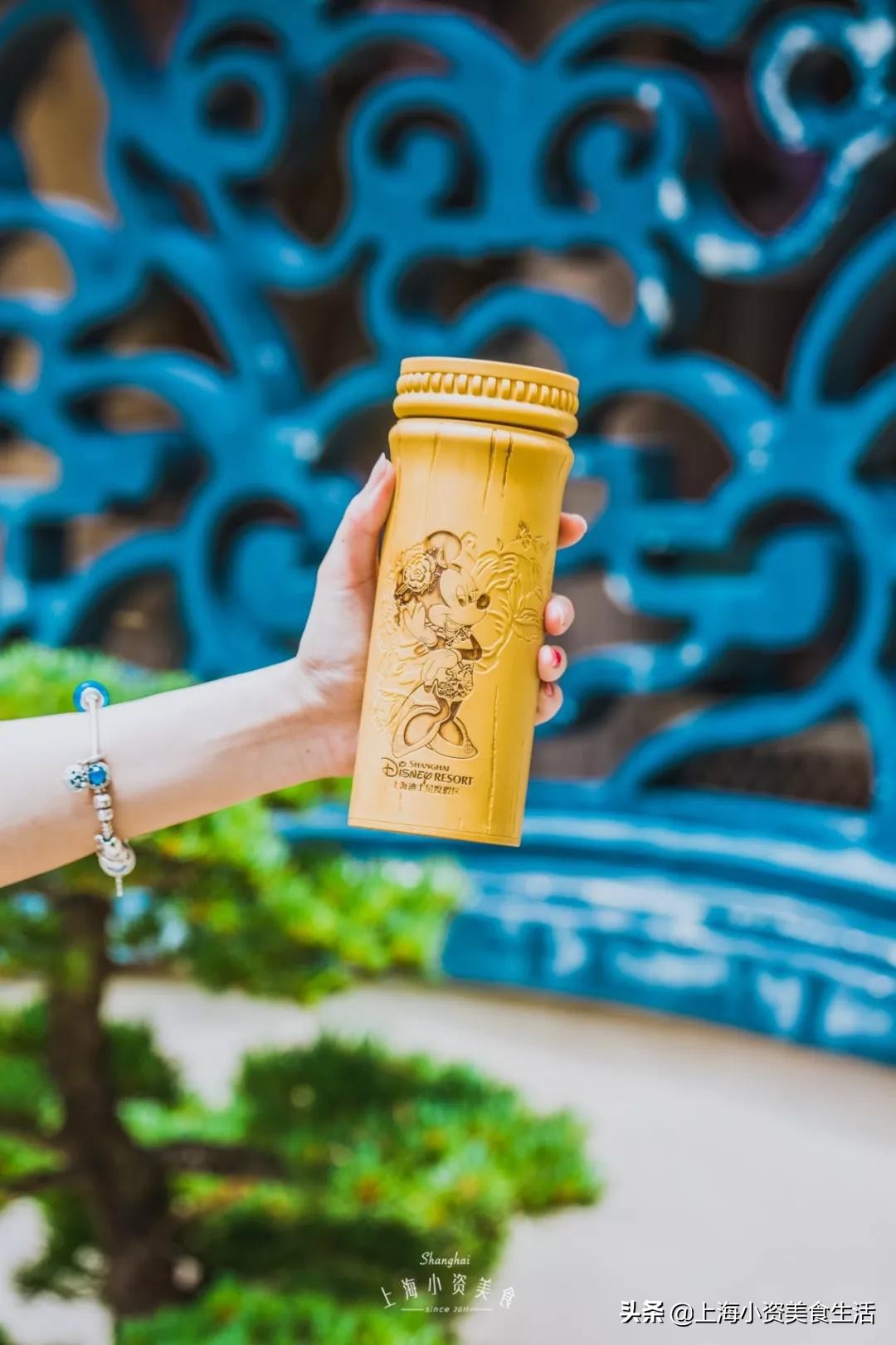 迪士尼蓝色奇奇蒂蒂吸管杯,迪士尼奇奇蒂蒂吸管