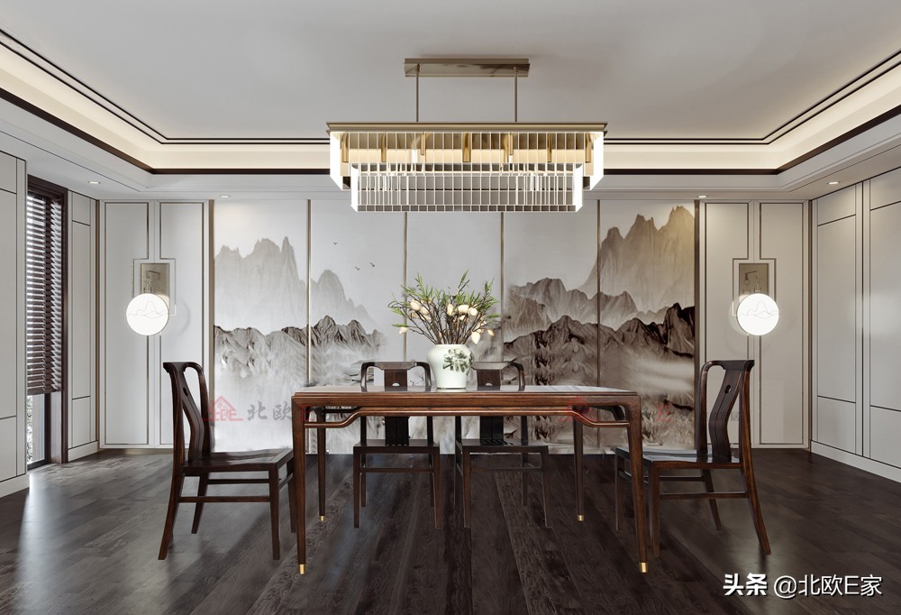 北欧轻奢榫卯结构书柜,北欧e家意式极简