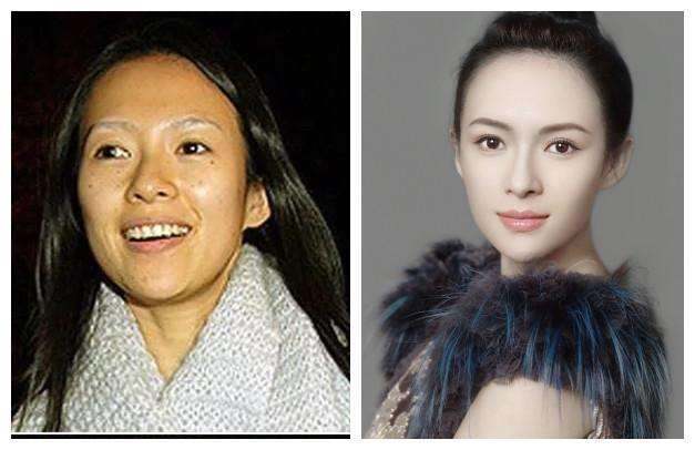 6位明星化妆前后颜值对比,明星化妆前后对比蒋雯丽