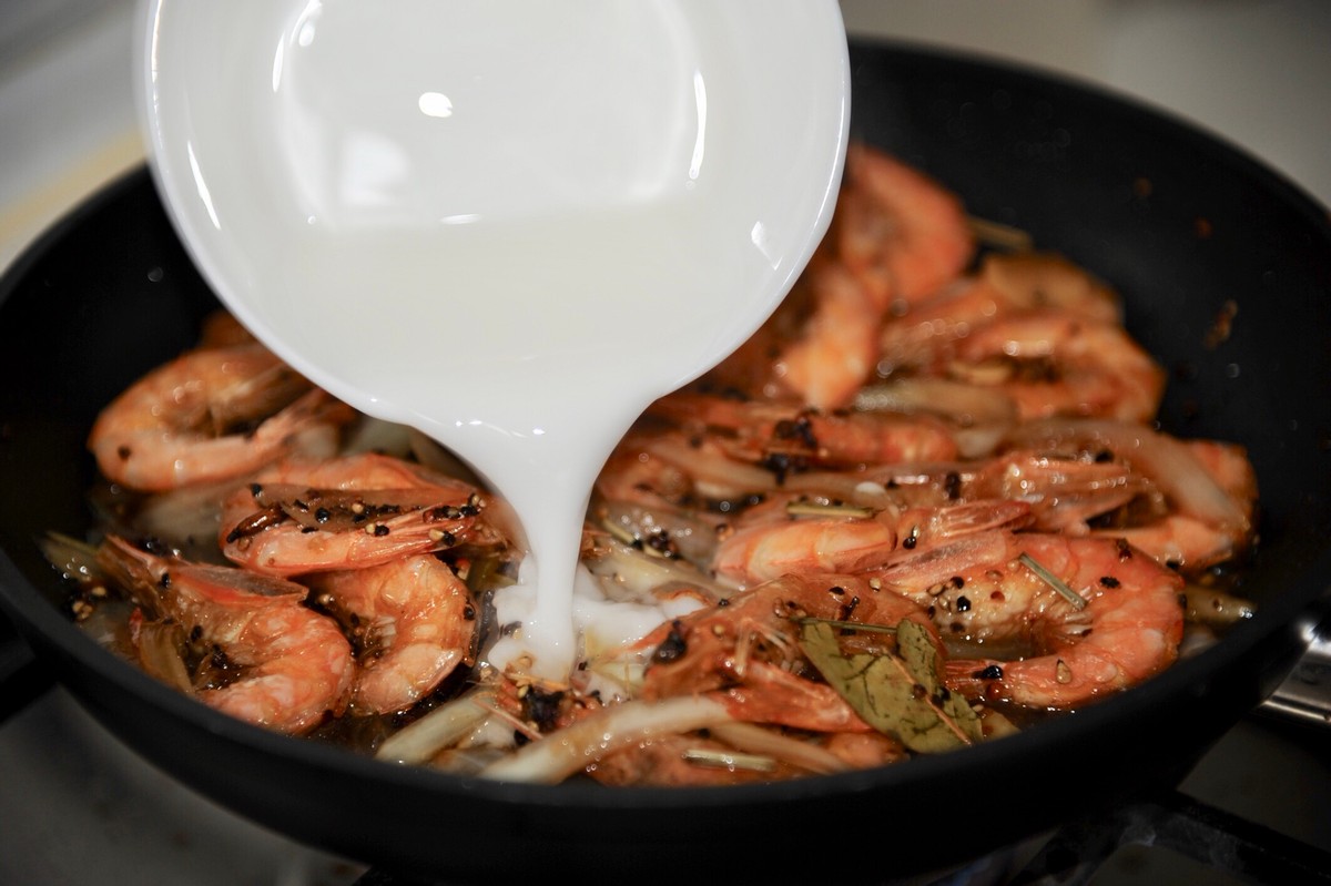 黑胡椒大虾的料汁怎么做,胡椒大虾最简单的做法