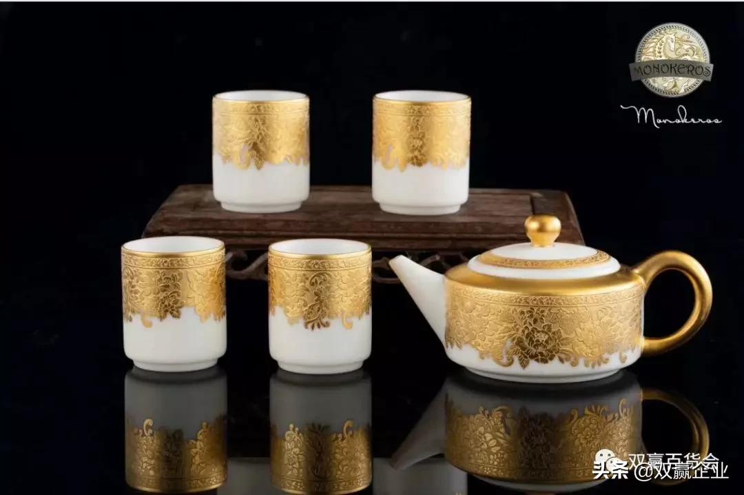 茶具六大君子杯,杯壶