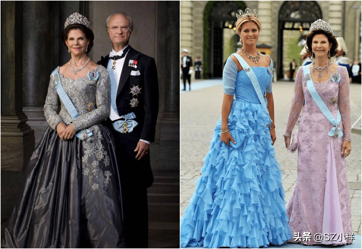 欧洲各国王室珠宝富贵逼人,瑞典王室丹麦王室珠宝