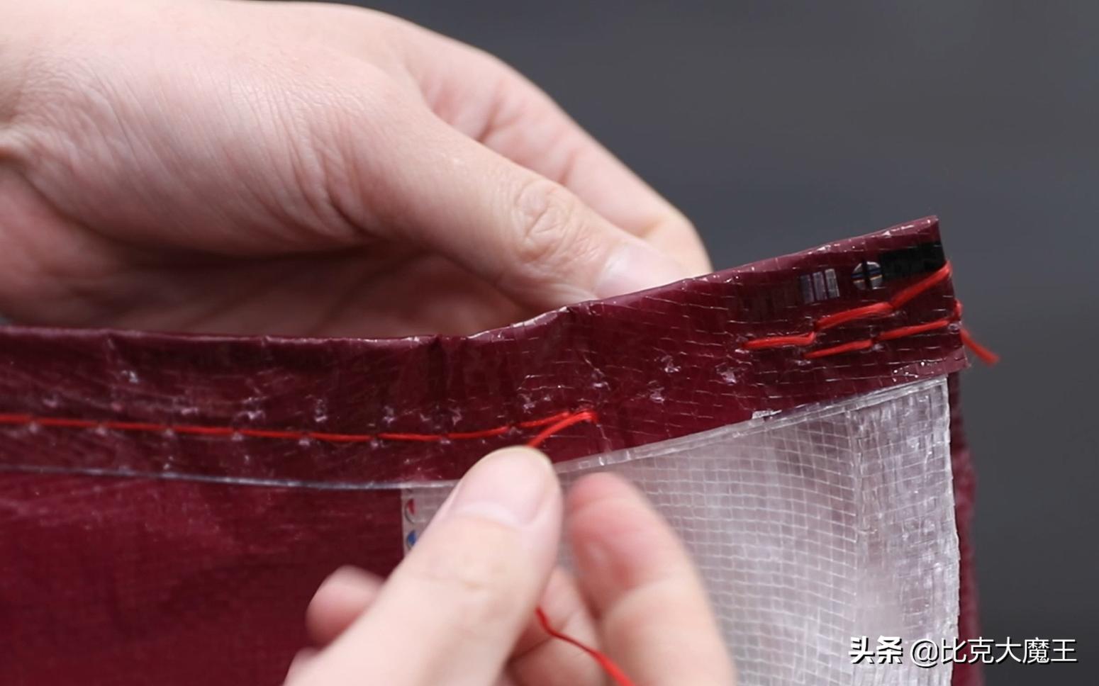 如何快速拆开米袋包装线,拆米袋线技巧妙招姐