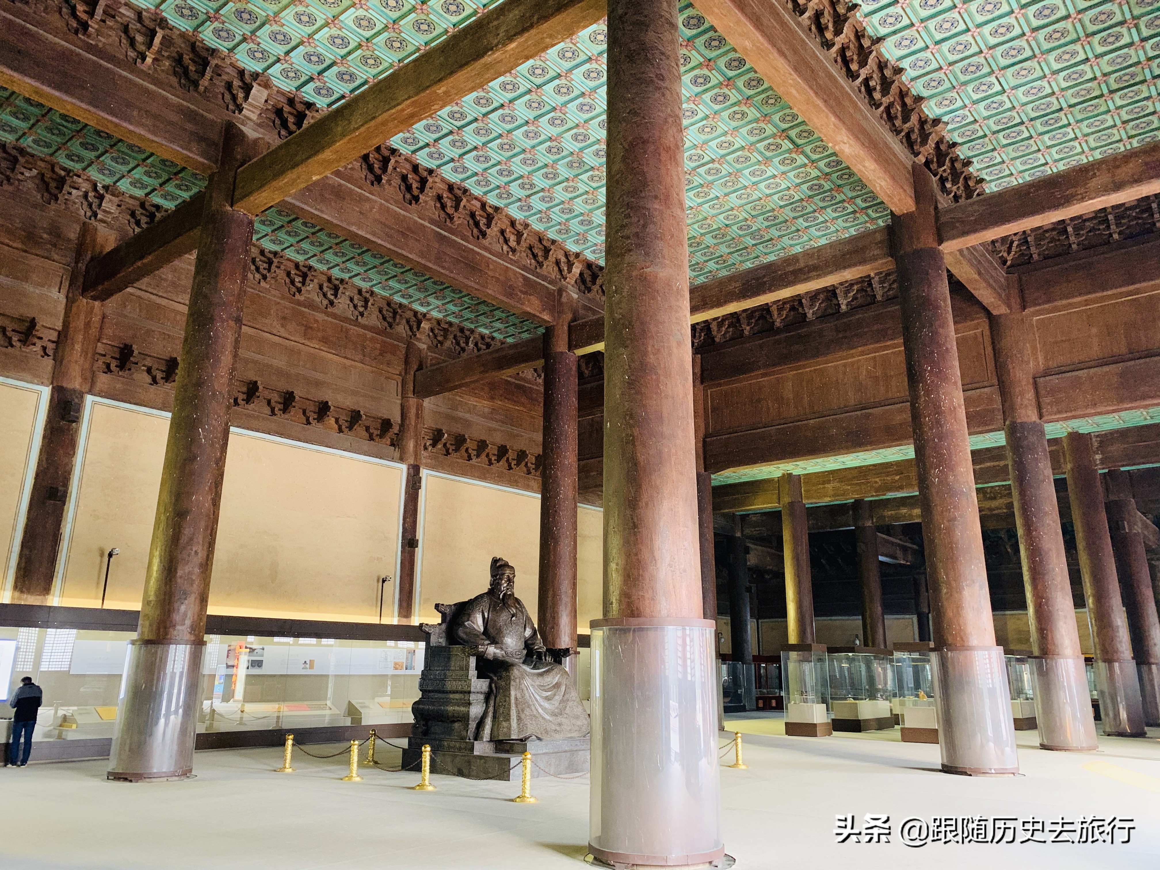 朱棣的长陵全是金丝楠木么,明十三陵之朱棣长陵100年前的样子