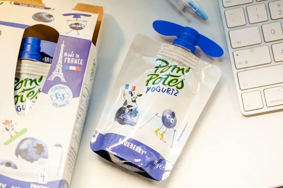 法国小飞机酸奶,法国儿童酸奶小飞机