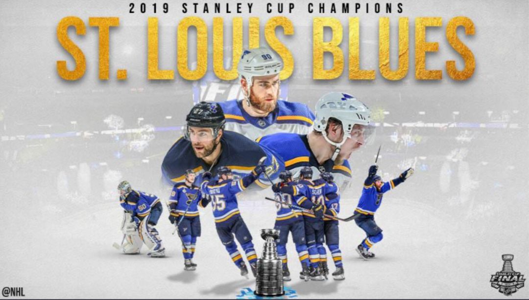 蓝调拿下球队首个斯坦利杯总冠军，奥赖利荣膺季后赛MVP