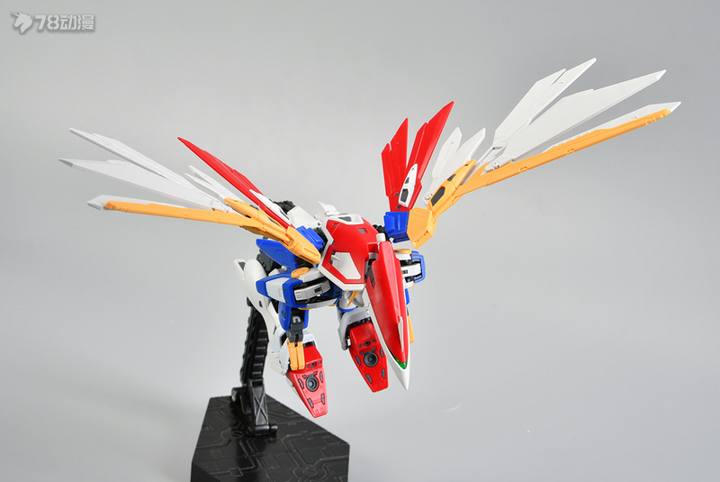 万代高达rgrx78-2,万代rg飞翼零式高达