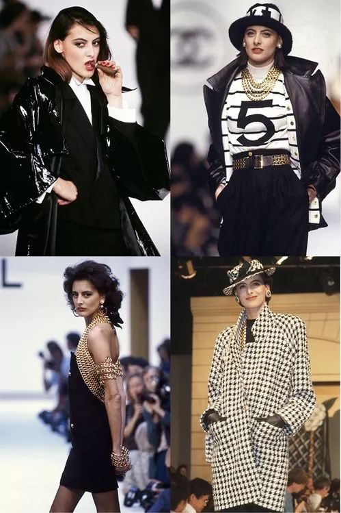 chanel法式经典小香风,80年代的chanel