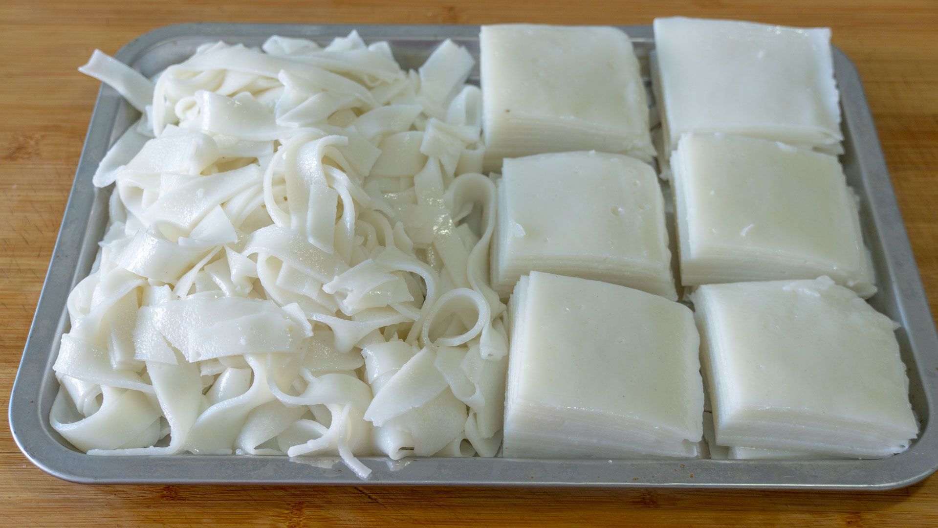 米皮最简单做法,米皮怎么做又烂又好吃窍门