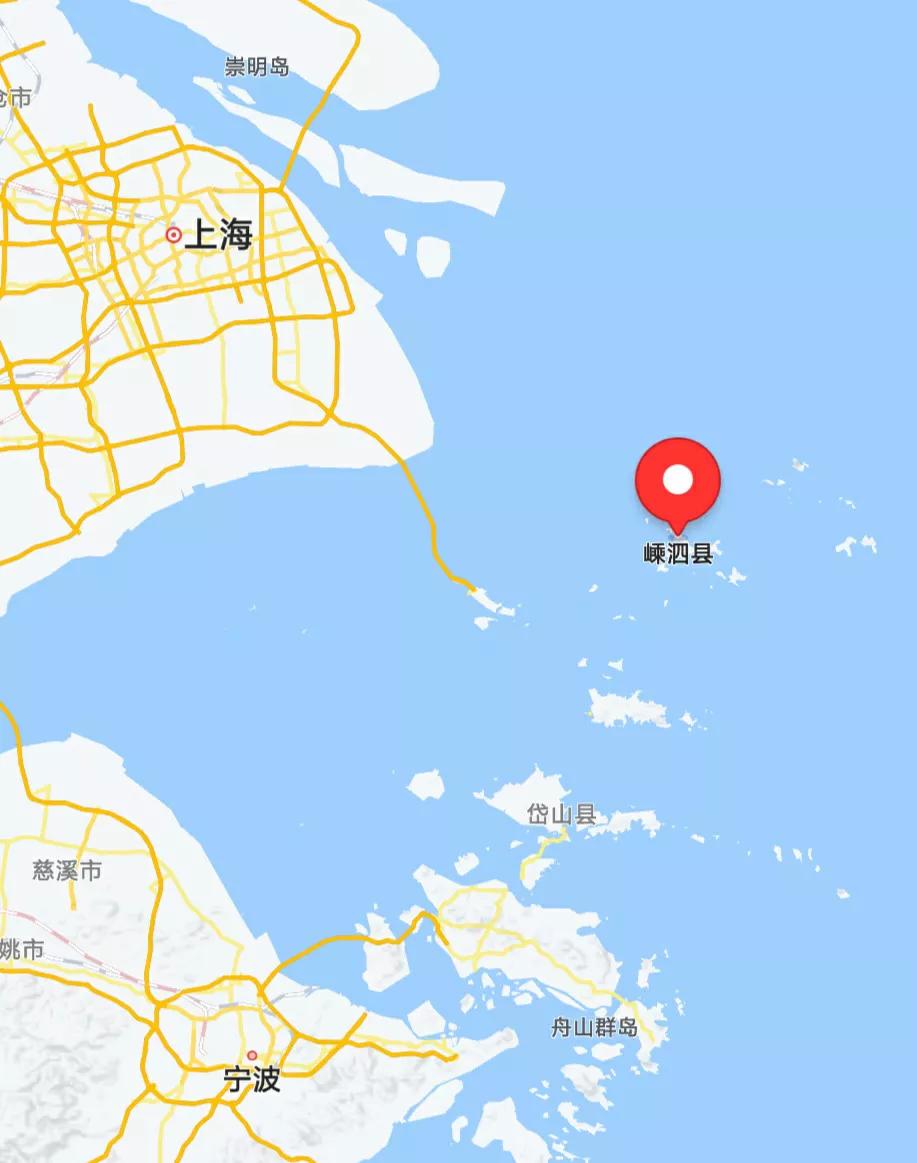 浙江嵊泗县简介,嵊泗县主要岛屿