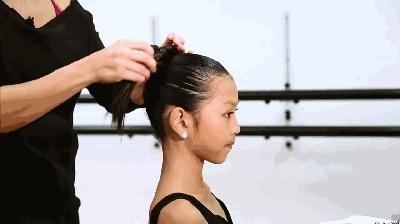 法式芭蕾头发怎么盘,如何盘芭蕾头发