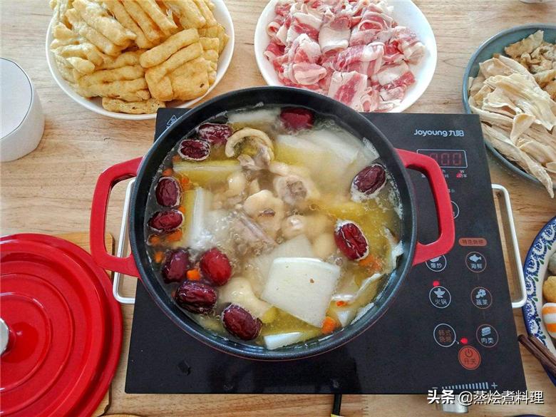 家常鸡肉火锅怎么做才好吃,冬天养生火锅做法大全