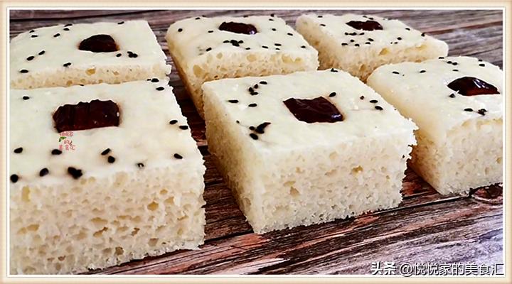 大米发糕怎样做才松软洁白q弹,怎么蒸大米发糕不粘牙
