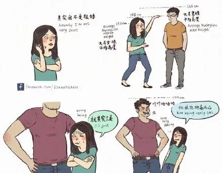 158cm插画师与199cm男友的日常，网友：边笑哭边吃狗粮
