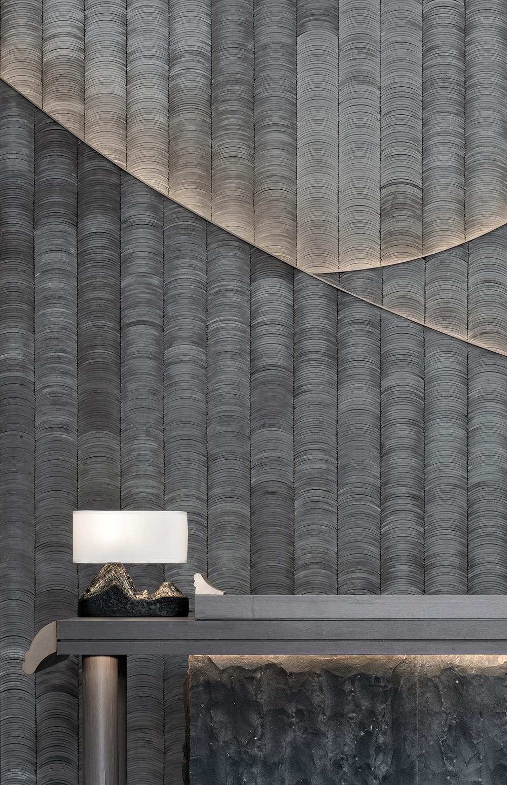 SIDW·案例丨吴文粒：2500㎡中式售楼处，足以游目骋怀