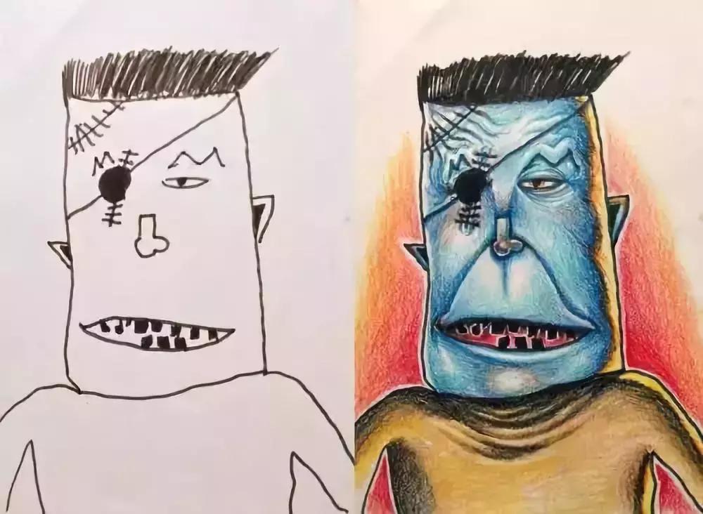 老爸爆改女儿的灵魂涂鸦,登上TED,创造出最有爱的艺术合作!