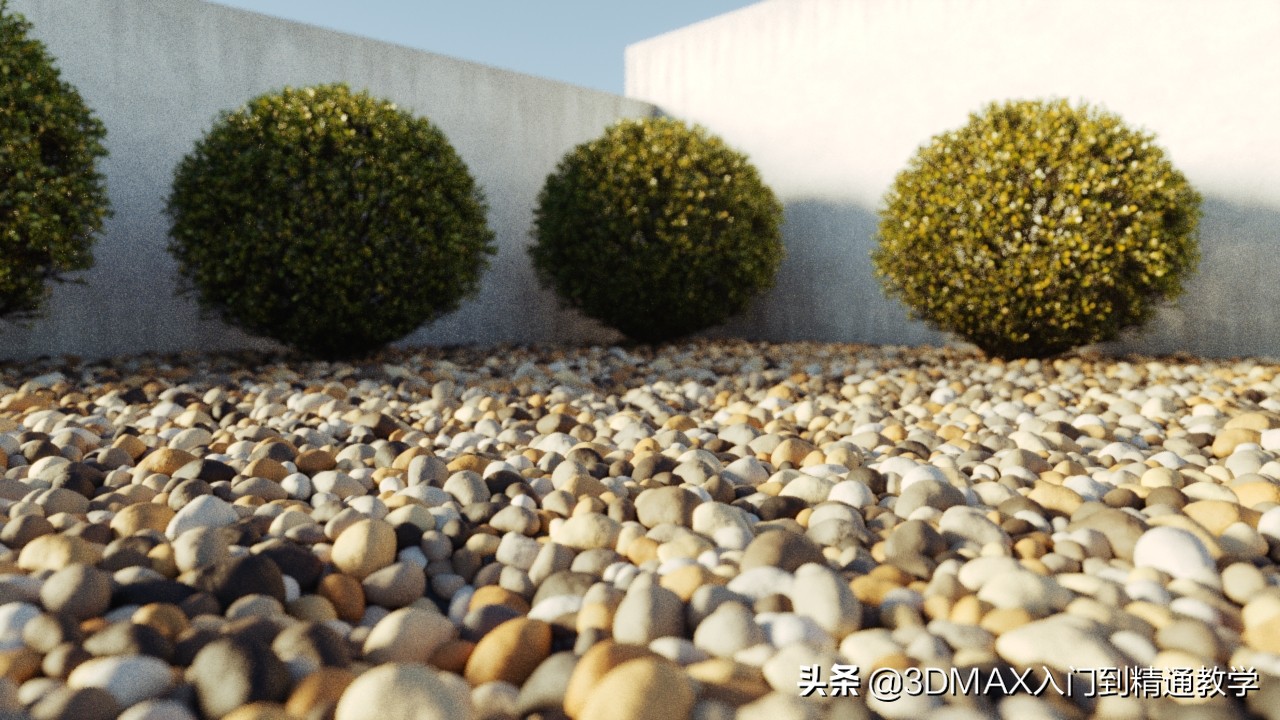 3Dmax,Corona教程,MultiMap随机纹理贴图在实际中的应用