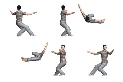 二十四式太极拳动画全方位展示,太极拳二十四式中第18至23式教学