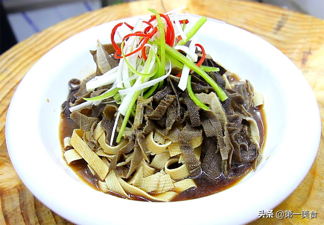 凉菜蒜泥牛肚正宗做法大全,水煮牛肚做凉菜的做法大全