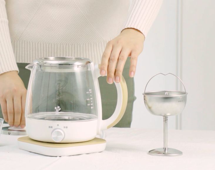 养生壶煮水果茶的茶具,煮茶养生茶具