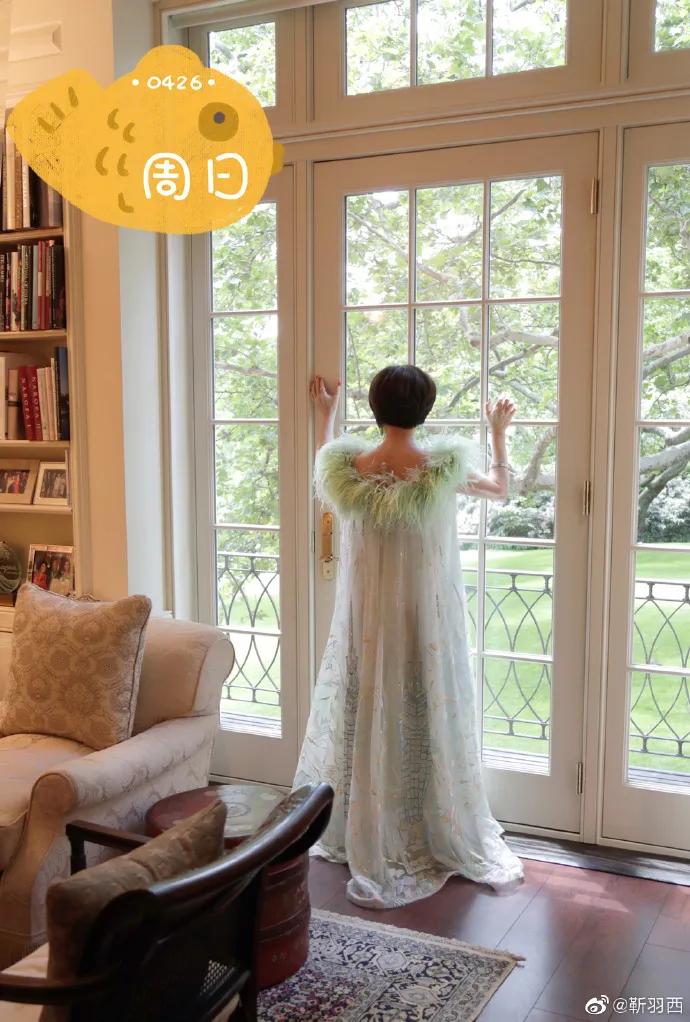 羽西年轻时的照片,十年前羽西