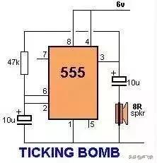 集成555定时器的电路实验,555定时器由哪两种电路组成
