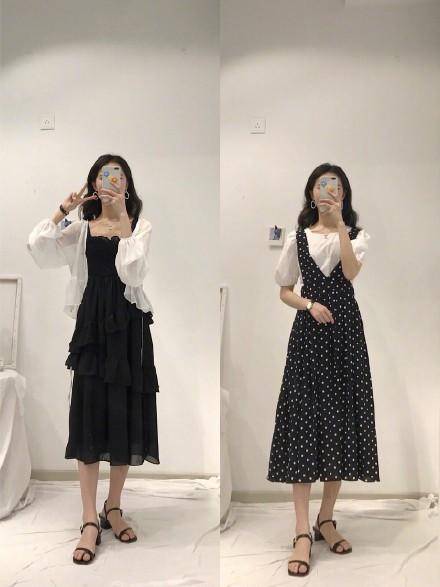 不漏背的夏天穿搭,夏季纯欲显瘦风穿搭系列