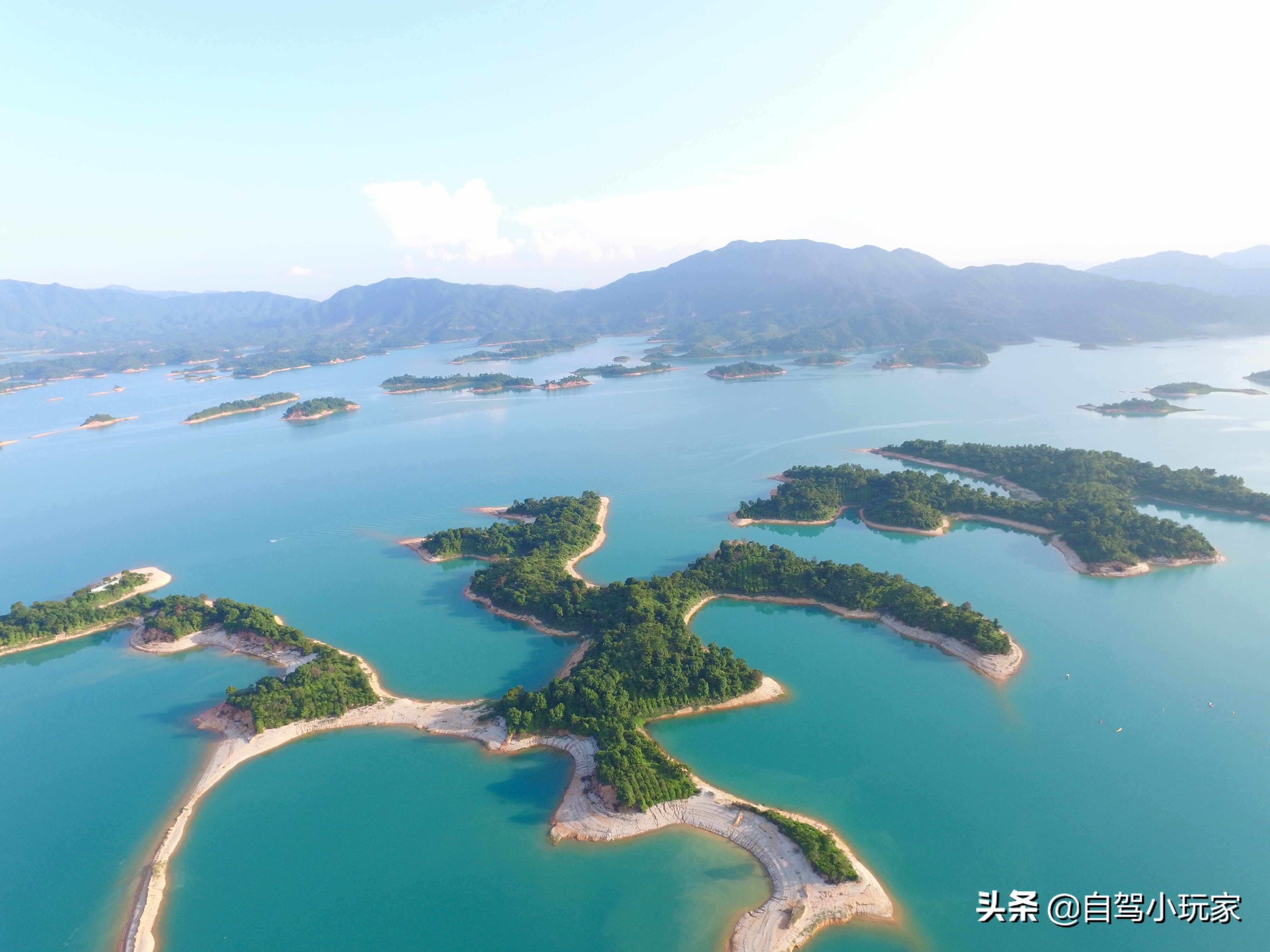 万绿湖八大秘境,广东万绿湖在全国有多出名