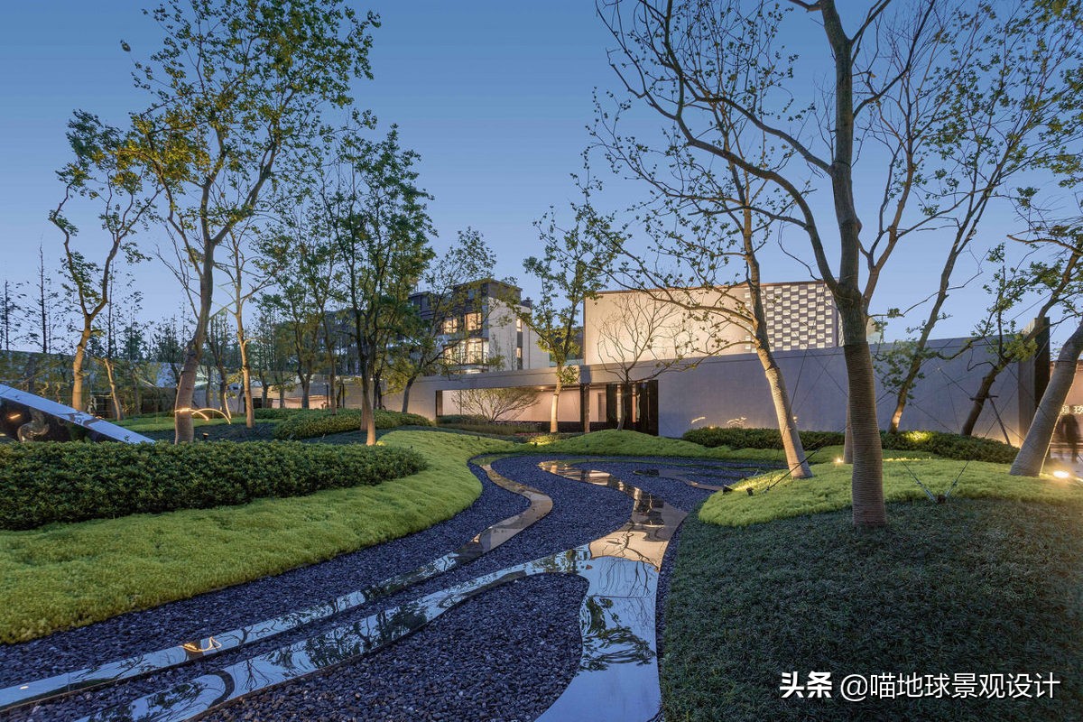 枯山水景观庭院,枯山水禅意小景观中式庭院