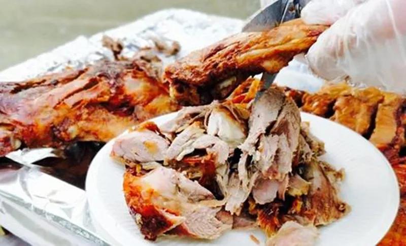 三荤一素饭菜,甘肃西北漳县特产